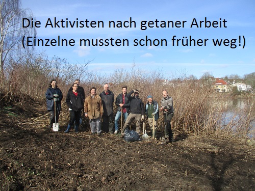 Nach getaner Arbeit (Einzelne mussten schon fr&uuml;her weg!)